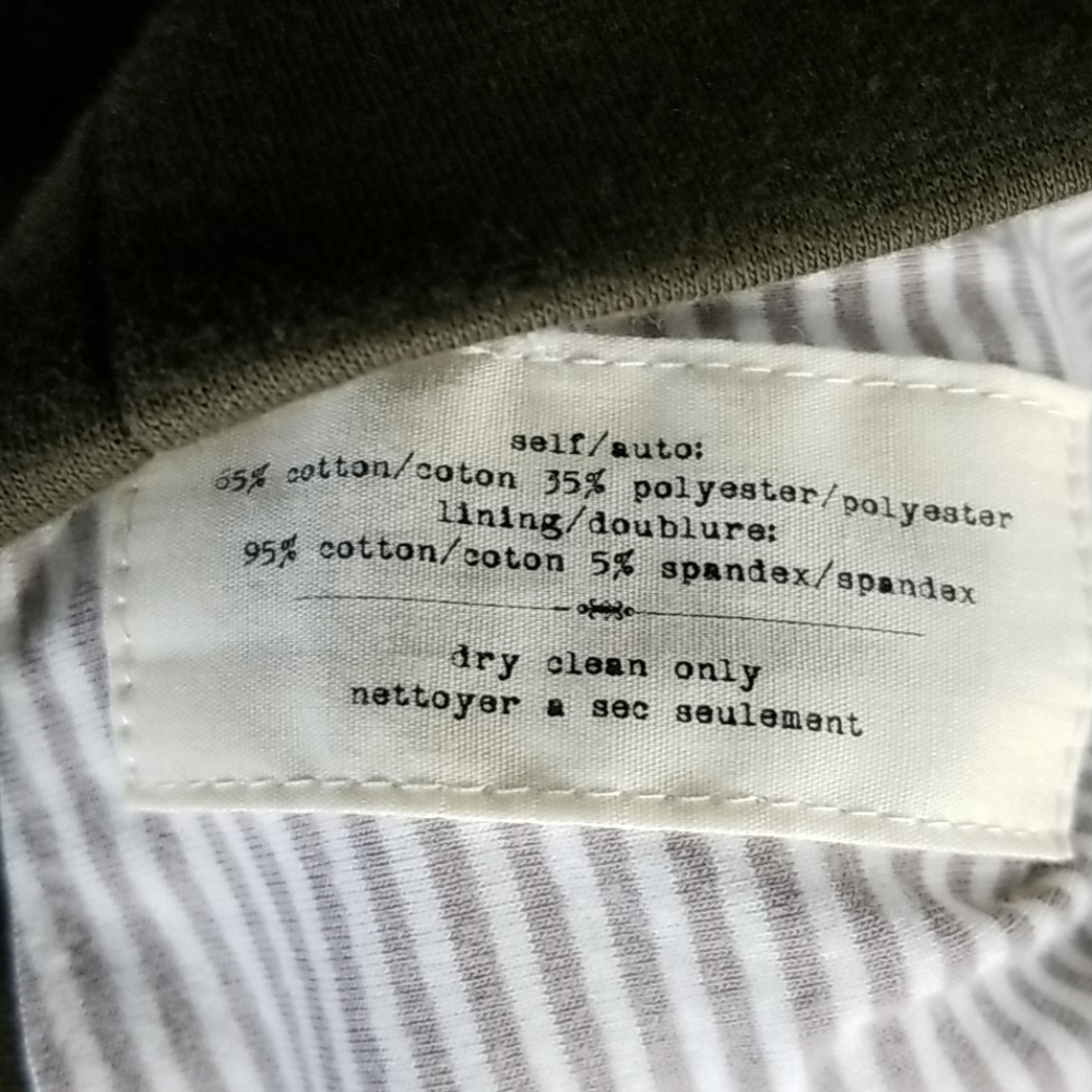 Anthropologie Cartonnier Green Jersey Blazer - Picture 4 of 7